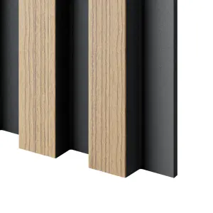 MM LAMELLA INTENSE Dekorpanel szín:European Oak, 22x170x2700  mm