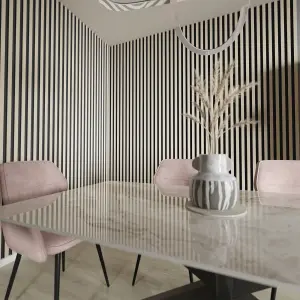 MM LAMELLA INTENSE Dekorpanel szín:Dark Beech, 22x170x2700  mm