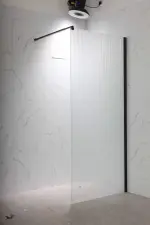 Inspiro LIBERTA walk-in STRIPE zuhanyfal 90x200/fekete
